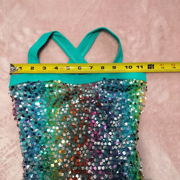 Weissman Let It Shine 6782 Sz IC S/M Bodice Skirt Competition Theater Choker - Picture 14 of 15